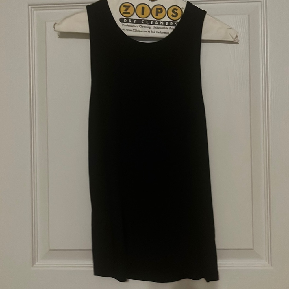 Open back tanktops: black and lavender available
